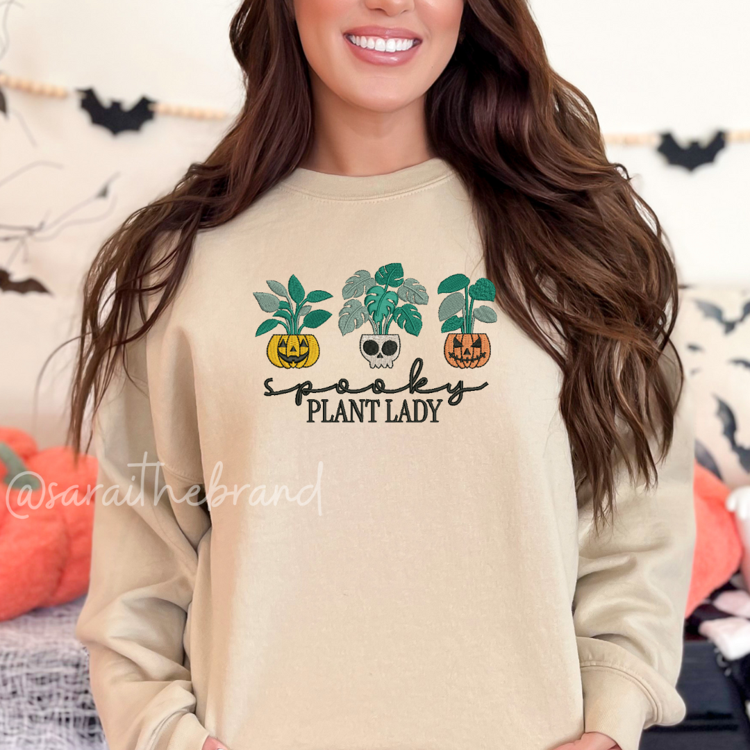 Spooky Plant Lady Sweatshirt