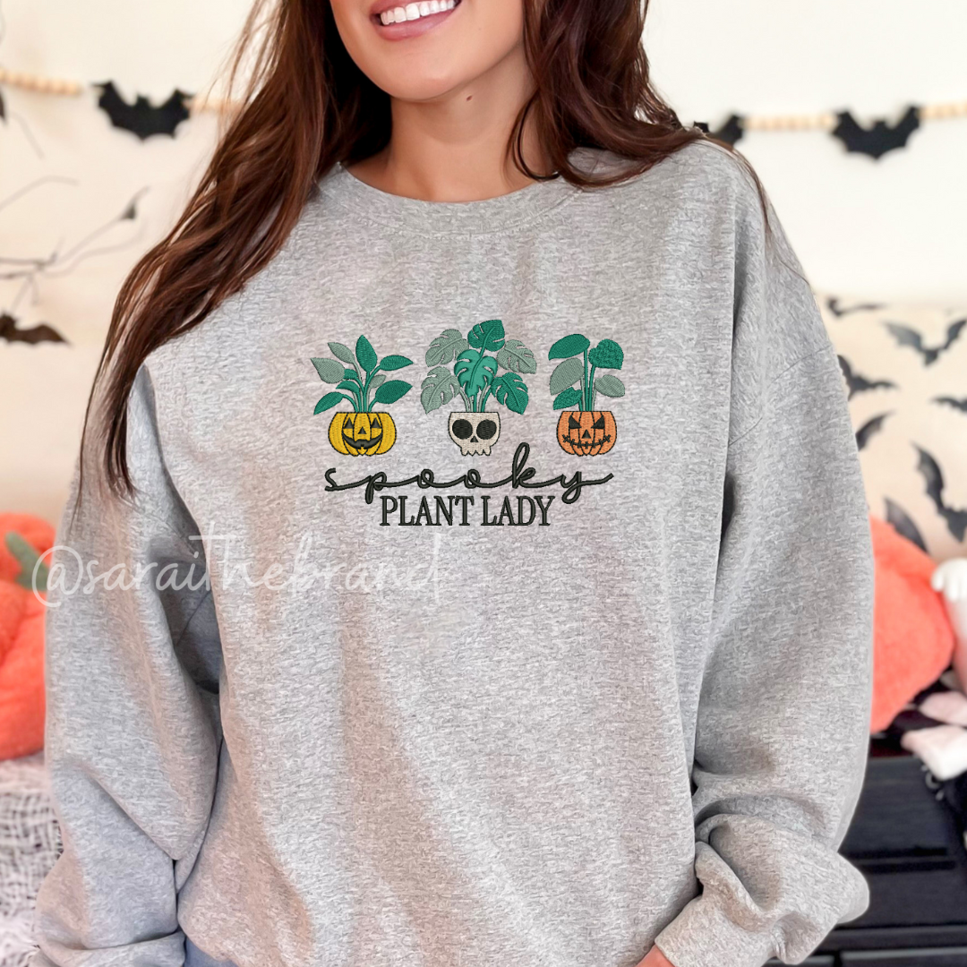 Spooky Plant Lady Sweatshirt