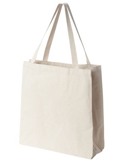 Bows Canvas Tote